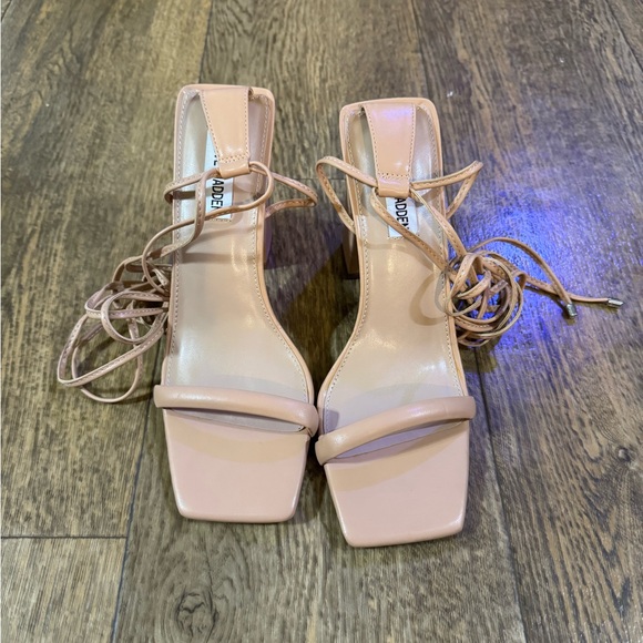 Steve Madden Lace Up Heels - Picture 2 of 4